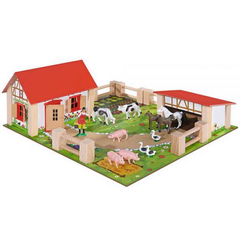 Ferma din lemn Eichhorn cu accesorii S100004304 - imagine 7